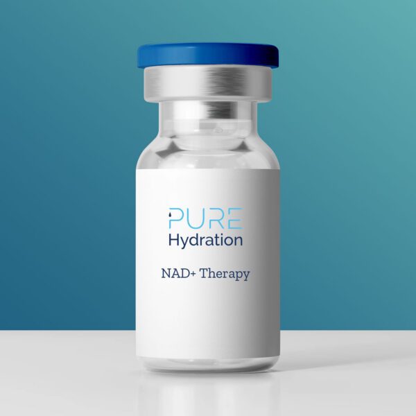 NAD+ injection therapy vial
